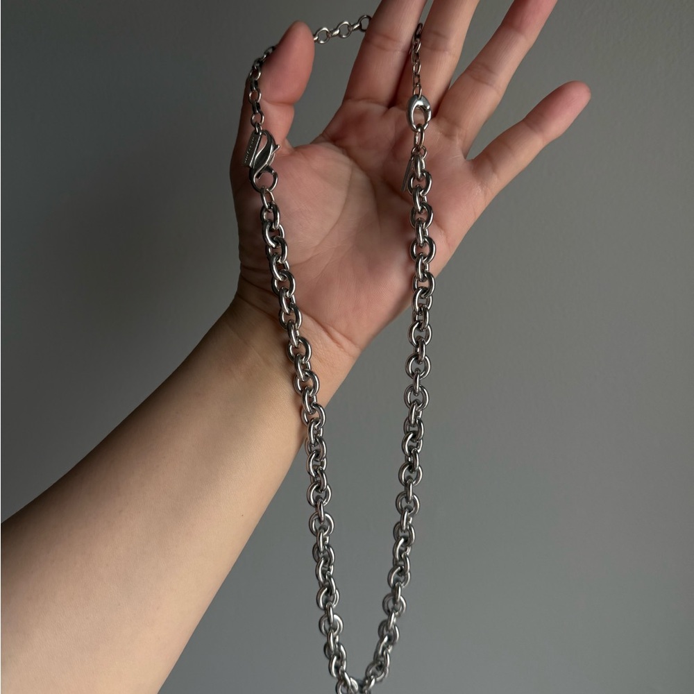 Liz Sophia Silver Chain Necklace
